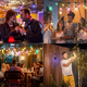 Уличная гирлянда Xmas 20 м 20 ламп RGB WIFI Tuya APP с пультом управления и 8 режимами свечения на сети 220В с черным кабелем для экстерьера - изображение 2