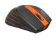 Мышь компьютерная беспроводная A4tech FG30S Black+Orange черная с оранжевым - зображення 4