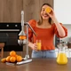 Ручная соковыжималка Juicer Fruit Press - металлический пресс для фруктов и цитрусовых - изображение 2