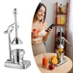 Ручная соковыжималка Juicer Fruit Press - металлический пресс для фруктов и цитрусовых - изображение 6