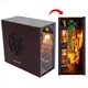 Бук Нук Магическая улица Book Nook Magic Spell Street книжный уголок DIY TC-24 + купол - изображение 9