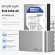 Док станція Blueendless HD01 для HDD/SSD 2.5" 3.5" SATA III USB3.0 - зображення 10