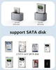 Док станція Blueendless HD01C3 USB 3.1 Type C для HDD SSD 2.5 "3.5" SATA III - зображення 12