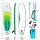 Надувная SUP доска AERO Board 2.0 (320х15х80см) 10.6" Green Leaf - изображение 2