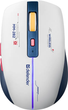 Mysz Defender Dila MM-282 LED Wireless White-Blue (4745090825435) - obraz 1