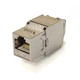 Модуль экранированный сетевой STP Keystone Slim LW LW-KJ6A-03-C6A Cat.6a Cерый - изображение 4