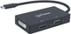 Adapter-konwerter Manhattan USB 3.1 Type-C - HDMI/DVI-I/VGA 0.1 m (766623152983) - obraz 2