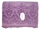 Простирадло махрове Parisa Home. Velour Premium JV-144 фіолетового кольору-200х220 - зображення 3