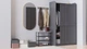 Полиця для взуття Слайм 3 Ferrum-decor 635x630x260 Чорний метал ДСП Біле 16 мм (FRD-105156) - зображення 9