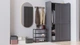 Полиця для взуття Слайм 3 Ferrum-decor 635x630x260 Чорний метал ДСП Венге Магія 16 мм (FRD-105157) - зображення 9