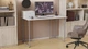 Письмовий стіл Ferrum-decor Ханна 75x140x60 сірий ДСП Біле 16мм (FRD-101411) - зображення 4