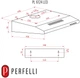 Витяжка пласка Perfelli PL 6124 BL LED (550 м3/г, 3 швид., кнопкове кер.) 309575 - изображение 11
