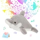 Ночник Дельфин проектор звездного неба dream мягкая игрушка с музыкой Led подсветка 7 цветов - изображение 1