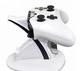 Подставка -зарядка док-станция для геймпадов XBOX ONE/ONE S/ONE X на два джойстика Белая - изображение 1