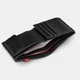 Чоловічий шкіряний гаманець Yoshi Y2035E 17 Elastic (Black) - зображення 4