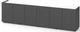 Тумба TV Metkas Home B026 2000х350х530 ЛДСП (MB026-AB) - изображение 1