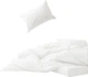 Простынь на резинке MirSon Soft Touch of Satin 001 White 120x200 см (2200011276113) - изображение 1