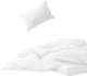 Простынь на резинке MirSon Soft Touch of Satin 001 White 200x220 см (2200011276212) - изображение 1