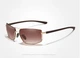 Мужские поляризационные солнцезащитные очки KINGSEVEN N7128 Gold Brown - изображение 4