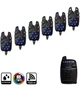 Набор карповых сигнализаторов поклевки World4Carp Sensor X 6+1,WC360-6 - изображение 1