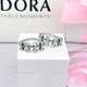 Серебряные серьги бантики Пандора Pandora 293545C01 - изображение 2