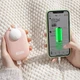 Портативний зарядний пристрій Power Bank GXZ-N705 2in1 з обігрівачем для рук 10000 mAh (Pink / Rabbit) Epik (206421) - зображення 2