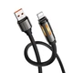 Дата кабель HOCO U136 Prize USB to Lightning 2.4A (1.2m) (Black) (214247) - зображення 3