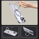 Чохол Empire with MagSafe and Ring для Apple iPhone 16 Pro Max (Clear) Epik (225955) - зображення 5