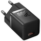 Сетевое зарядное устройство Baseus GaN5 Fast Charger (mini) 30W (1USB-C) + кабель Type-C to Type-C (P10110902) (Cluster Black) (218992) - изображение 5