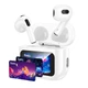Бездротові TWS навушники HOCO EW81 Elegant with Touch Screen ANC (White) (219625) - зображення 1
