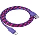 Дата кабель HOCO X116 Meridian USB to Type-C 3A (1m) (Gradient Purple Mix) (228984) - изображение 6