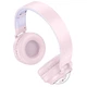 Накладные беспроводные наушники Hoco W50 Cute fun Pink - изображение 2