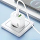 Сетевое зарядное устройство HOCO CS55A Surplus PD30W+QC3.0 (1USB-A/1C) (White) (209747) - изображение 8
