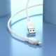 Дата кабель HOCO X109 Energy Silicone USB to Type-C (1m) (White) (212556) - зображення 3
