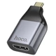 Перехідник HOCO UA33 Type-C to HDTV (Metal grey) (219739) - зображення 1