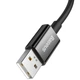 Дата кабель Baseus Superior Series (SUPERVOOC) Fast Charging USB to Type-C 65W 1m (CAYS00090) (Black) (176693) - изображение 3