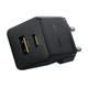 Мережевий зарядний пристрій Baseus Palm Fast Charger 20W (1USB-A/1C) + кабель Type-C to Type-C (P10111608) (Cluster Black) (226919) - зображення 3