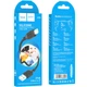Дата кабель Hoco X90 Cool silicone USB to Lightning (1m) Black - изображение 6