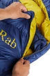 Спальний мішок Rab Neutrino 400 Regular Right Zip Nightfall Blue - зображення 5