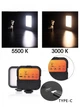 Накамерне відеосвітло LED CH WL62 3000K-9000K - изображение 6