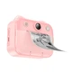 Детская цифровая фото-видео камера HOCO Dual-camera children printing camera DV204, 2.4", HD screen, 48MP, 800mAh, 3h, pink - изображение 2