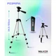 Штатив-трипод WALKER WTR-18 для кольцевой лампы и смартфона регулируемый держатель - изображение 3