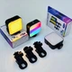 Накамерне відеосвітло LED CH AY-83 RGB 3000K-6500K - изображение 4