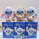 Мягкая игрушка-брелок Стич 17см плюшевая фигурка-сюрприз бокс Stitch коллекционная для рюкзака - изображение 6