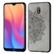 Панель Logarm Textile Decor для Xiaomi Redmi 8A Серый Без бренда - изображение 1
