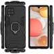 Чехол Logarm Strong Guard Ring для Samsung Galaxy A42 5G Черный Без бренда - изображение 1