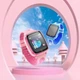 Детские умные смарт часы с фунцией LBS-трекінг HOCO YІОО Call Function SIM-картой и кнопкой SOS Розовый - изображение 3