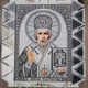 Набір для вишивання бісером Art-Millennium. N-0218 Святий Миколай (срібло) 27х37 см - изображение 1