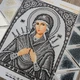 Набір для вишивання бісером Art-Millennium. N-0404 Богородиця Семистрільна (срібло) 20х26 см - зображення 2