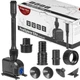 Насос-фонтан з фільтром Kruger Meier PondXplorer Elite 1200 для садового ставка 3-в-1 (600 л/г) - зображення 1